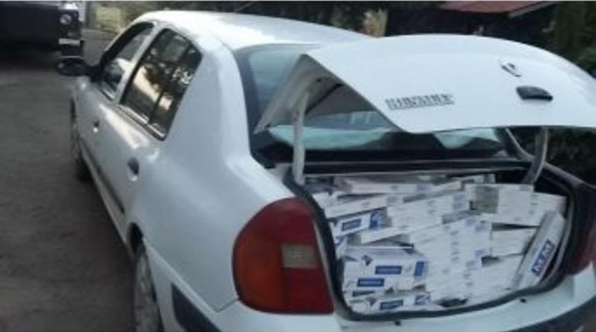 Bing&ouml;l&rsquo;de Ka&ccedil;ak Sigara Yakalandı