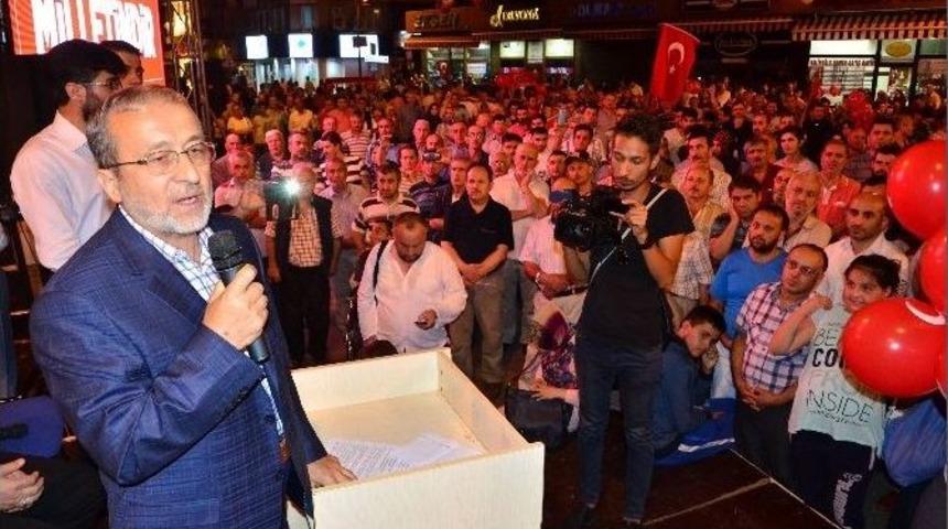 Zonguldak&rsquo;ta "milli İradeye Saygı" Programı