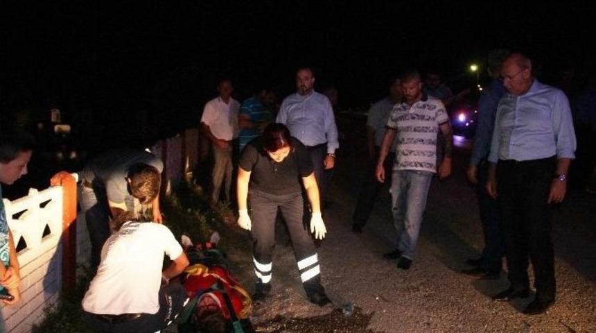 Motosikletten D&uuml;şt&uuml;, Yardımına Vekiller Yetişti