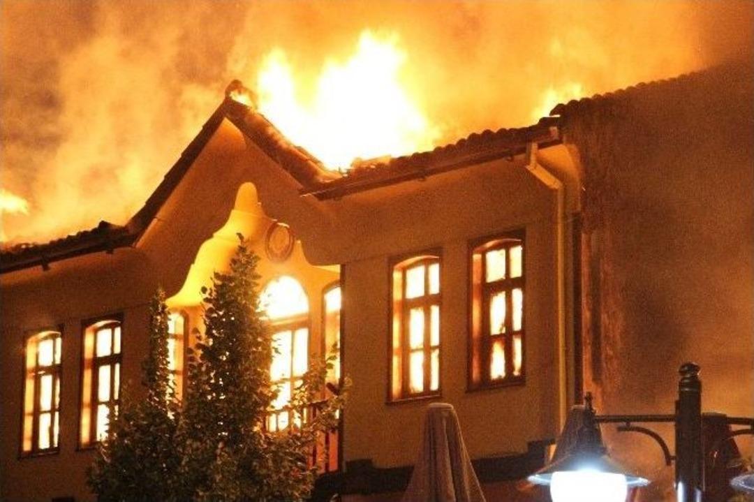 Tarihi Odunpazarı Evleri&rsquo;nde Yangın Paniği