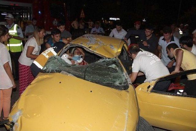 Samsun’da Otomobil Takla Attı: 1 Ölü