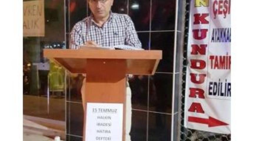 Altınova&rsquo;da Demokrasi Defterine Yoğun İlgi