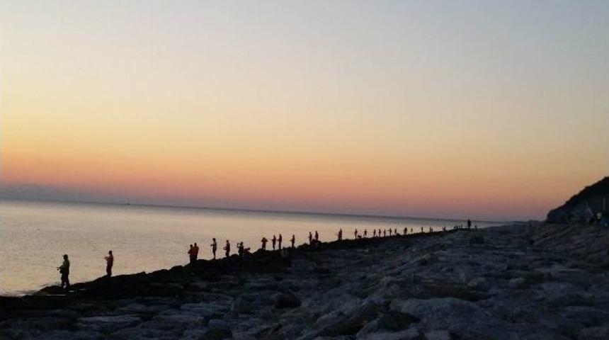 Samsun&rsquo;da Balık Tutma Yarışması