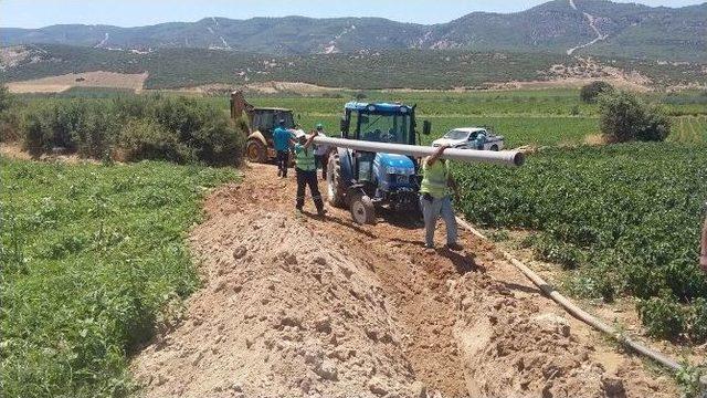 Maski’den Ozanca Mahallesine İsale Hattı