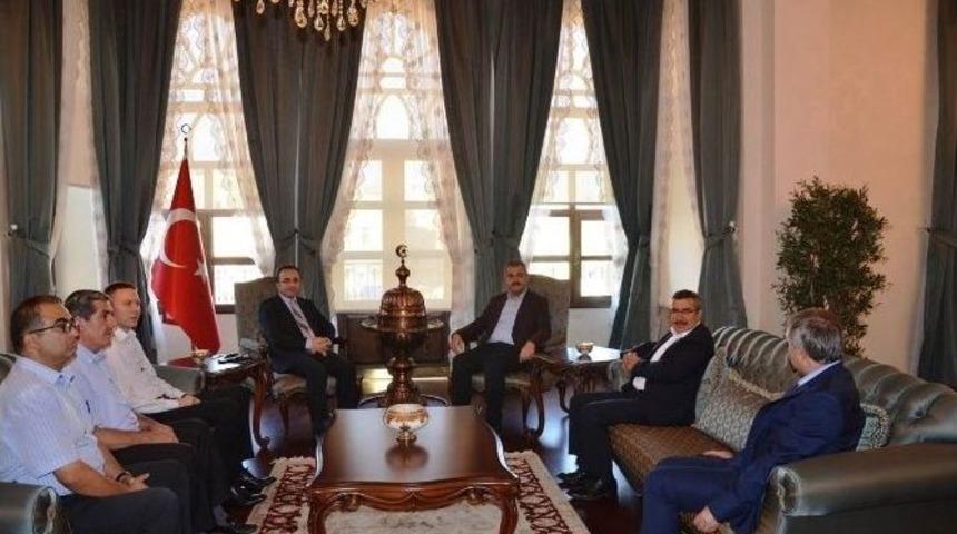 Afad Başkanı Mehmet Halis Bilden&rsquo;den Vali &Ccedil;ataklı&rsquo;ya Ziyaret