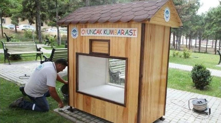 Odunpazarı Belediyesi&rsquo;nden &Ccedil;ocuklar İ&ccedil;in Oyuncak Kumbarası