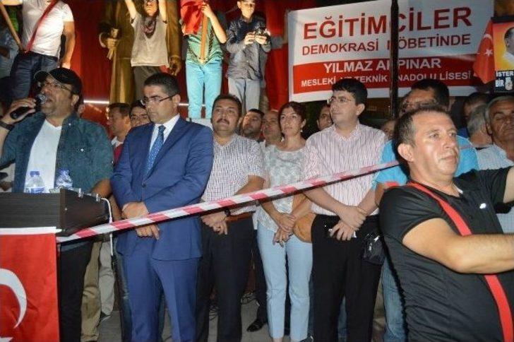 Edremit’te Demokrasi Nöbetinde Meydan Boş Kalmıyor. G3