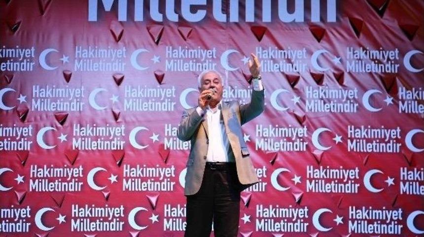 Hatipoğlu Ve Karataş Demokrasi N&ouml;betinde Konuştu