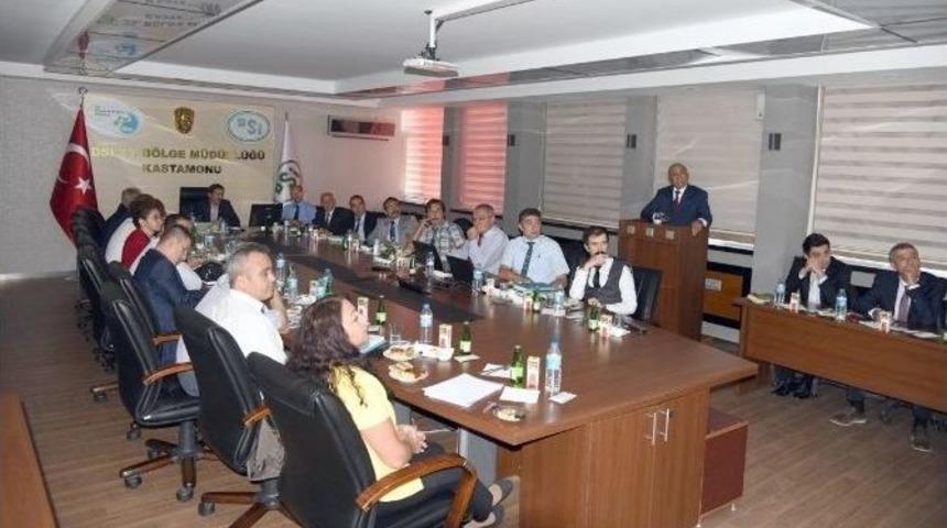 Vali Yıldırım, Dsi B&ouml;lge M&uuml;d&uuml;rl&uuml;ğ&uuml;&rsquo;nden Brifing Aldı