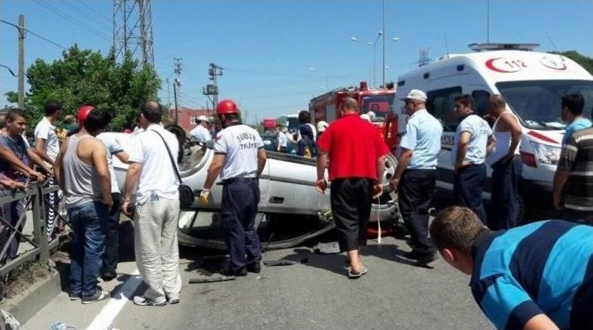 Samsun’da Trafik Kazası: 13 Yaralı