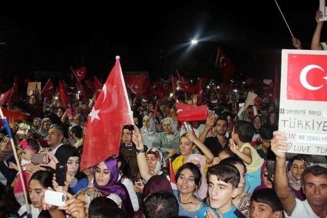 Ünlü İlahiyatçı Nihat Hatipoğlu Diyarbakır’da Demokrasi Nöbetine Katıldı