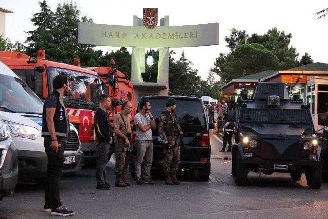 Harp Akademisi Lojmanlarında Çok Sayıda Gözaltı