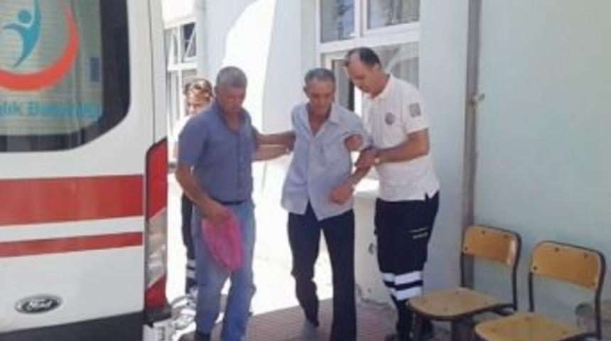 Bı&ccedil;kı Makinesini Ayağına D&uuml;ş&uuml;rd&uuml;