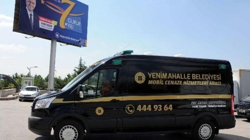 Yenimahalle Belediyesi&rsquo;nden Mobil Cenaze Hizmetleri Aracı