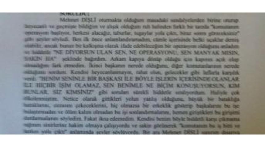 Genelkurmay Başkanı Akar Tanık Sıfatıyla İfade Verdi