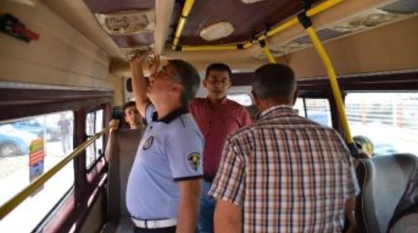 Toplu Taşıma Ara&ccedil;larına Klima, Hijyen Ve G&uuml;zergah Denetimi