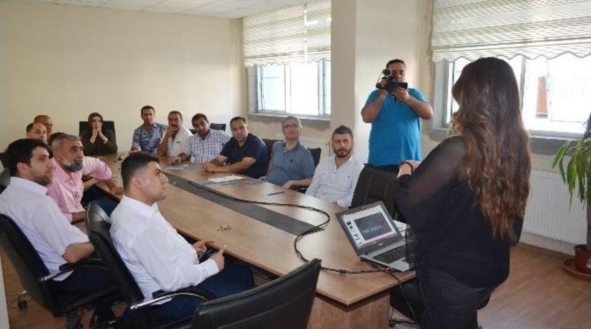 Maski Personeline İşaret Dili Eğitimi Verildi