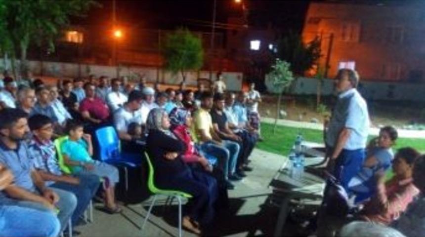 Eş Başkanlar Mutlu Ve T&uuml;rk, &Ccedil;ay Mahallesi Sakinleriyle Buluştu