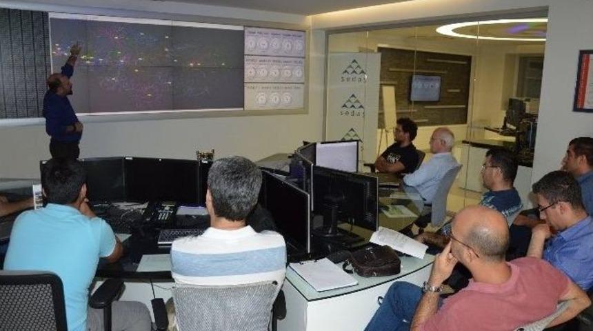 Enerji Ve Tabii Kaynaklar Bakanlığına Bağlı Heyet Sedaş&rsquo;ın Scada Merkezini İnceledi