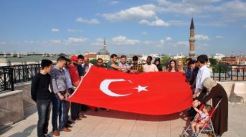 Ne&uuml; Kondil &Ouml;ğrencileri Darbe Girişimine Tepki G&ouml;sterdi