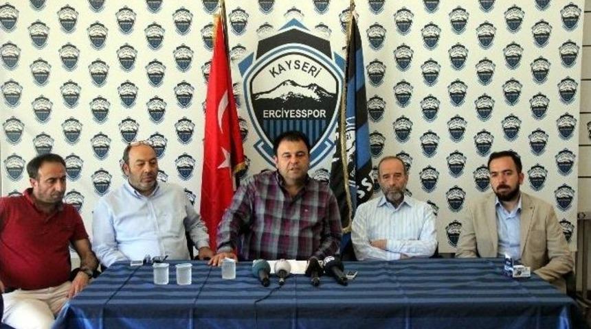 Kayseri Erciyesspor&rsquo;da Başkan Se&ccedil;ilen Ziya Eren Olağan&uuml;st&uuml; Kongre Kararı Aldı