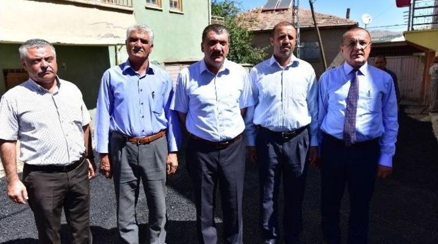 Hacı Haliloğlu&ccedil;iftliği Mahallesinde 10 Km Sıcak Asfalt Yapıldı
