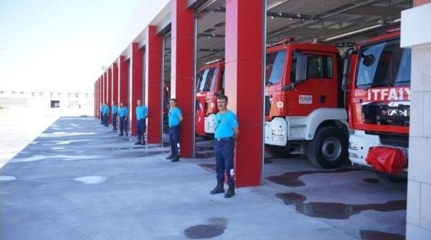 Kayseri Osb&rsquo;nin Yeni İtfaiye Binası Hizmete Hazır