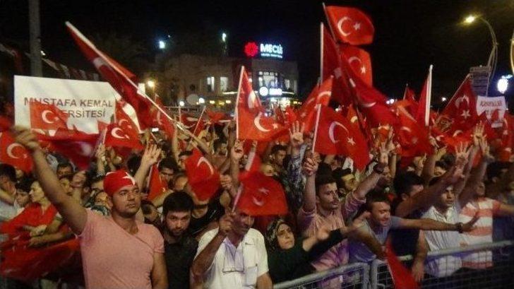 Hatay’da” Milli Birlik Ve Kardeşlik Mitingi” Düzenlendi. G3