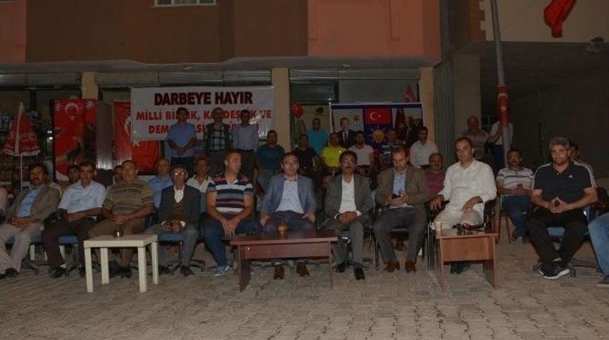 Çatak’ta Demokrasi Nöbeti