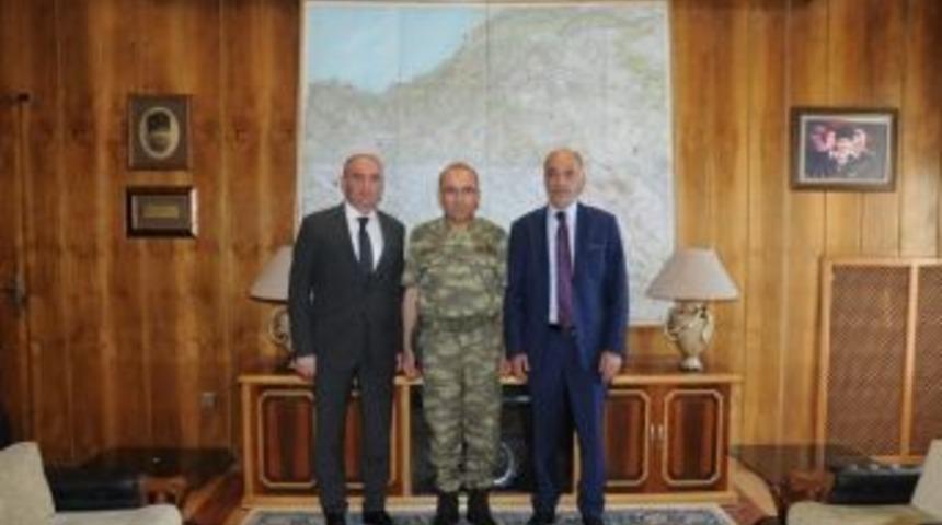 Y&uuml;celik Ve &Ouml;zakalın&rsquo;dan &Ouml;ngay Paşa&rsquo;ya Ziyaret