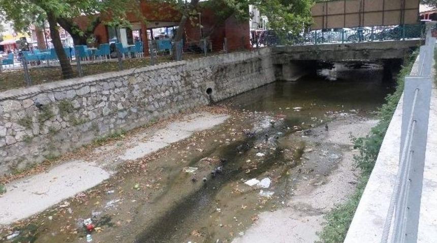 Turizm Merkezindeki Dere &Ccedil;&ouml;pl&uuml;ğe D&ouml;nd&uuml;