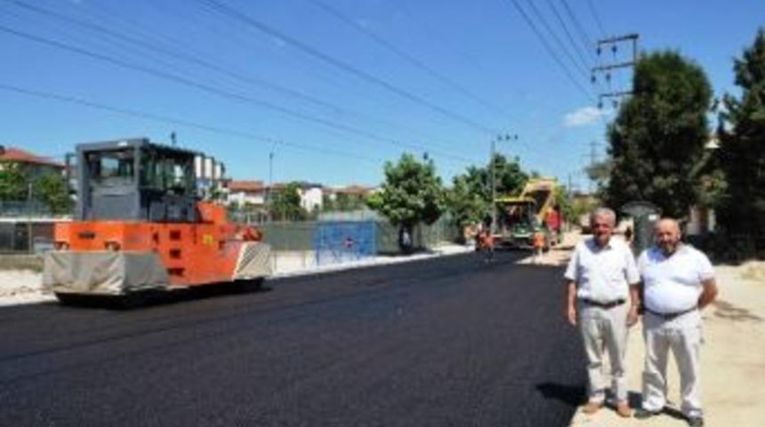 Yeşilova&rsquo;da Asfalt Seferberliği