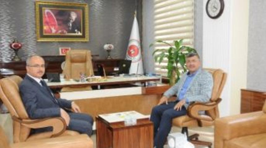 Başkan Akdoğan&rsquo;dan Başsavcı &Ouml;selmiş&rsquo;e Hayırlı Olsun Ziyareti