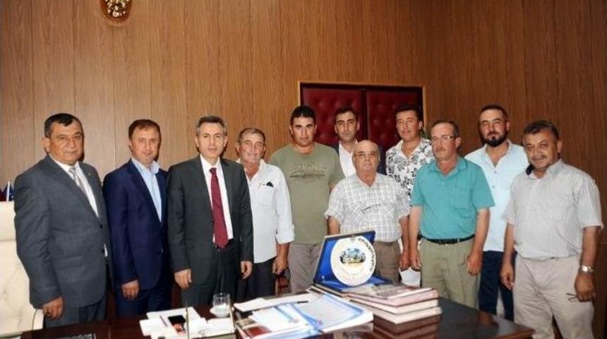 Osmaneli Tarımsal Kooperatiflerin Vali Elban&rsquo;a Ziyaret