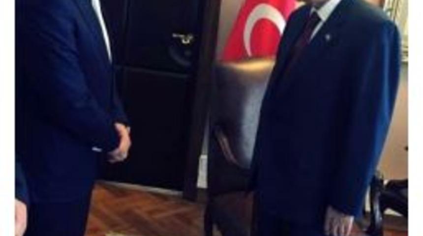 Mhp Bolu İl Başkanı Adem Evcil, Bah&ccedil;eli&rsquo;yi Ziyaret Etti