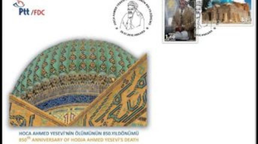 Ahmet Yesevi &Uuml;niversitesi Ve Ptt&rsquo;den, Hoca Ahmet Yesevi İ&ccedil;in Anma Pulu
