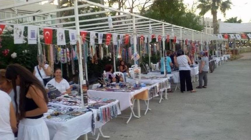 Didim&rsquo;de Kursiyerlerinin El Emeği &Uuml;r&uuml;nler Beğeniye Sunuldu