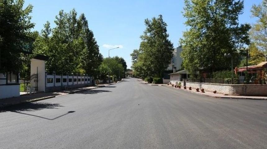 Sapanca Sahili Asfaltlaması Tamamlandı