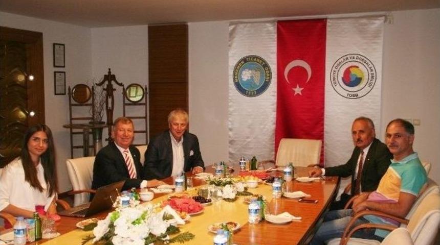 Tobb Başkanvekili Yorgancılar Menemen Ticaret Odası&rsquo;nı Ziyaret Etti