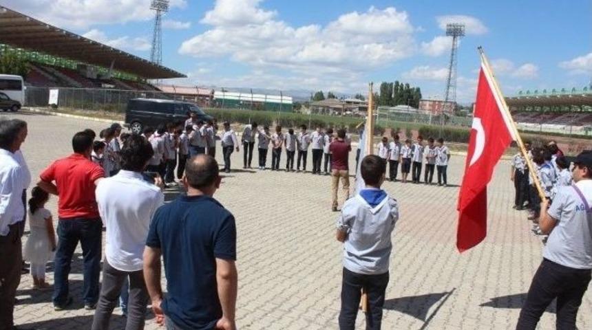 Ağrı&rsquo;dan Yaz İzci Kampına 47 İzci Gitti