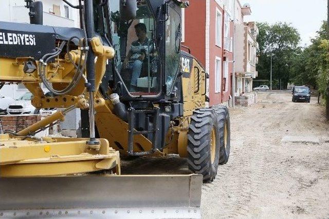 Kırklareli’de Yol Düzenleme Çalışmaları