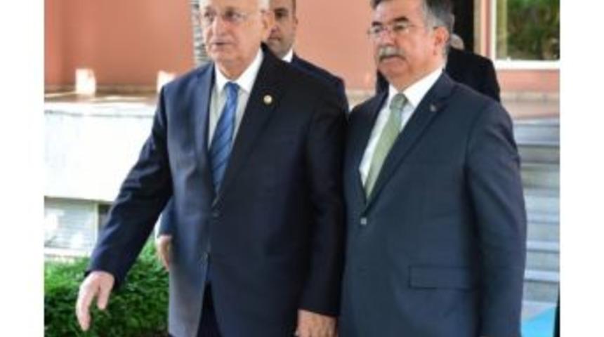 Tbmm Başkanı Kahraman, Milli Eğitim Bakanı Yılmaz&rsquo;ı Ziyaret Etti