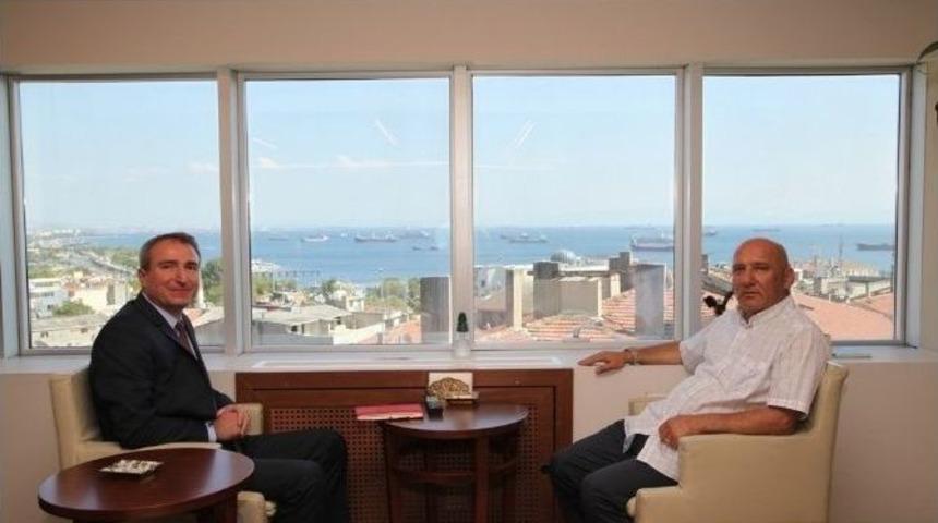 Tepe İnşaat&rsquo;tan Başkan Altınok &Ouml;z&rsquo;e Ziyaret