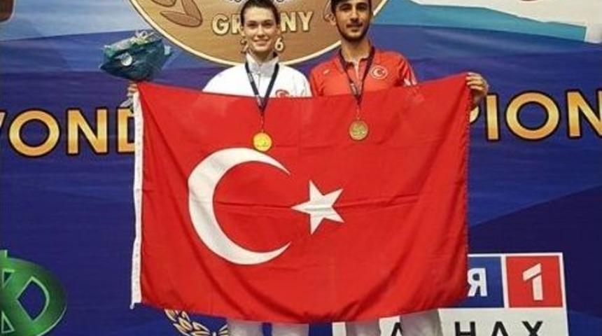 İzmirli Tekvandocu Simge Erensayın, Avrupa Şampiyonu Oldu