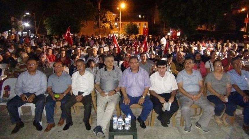 Mersin B&ouml;lge Sulama Kooperatifleri Birliği Demokrasi N&ouml;betine Destek Verdi