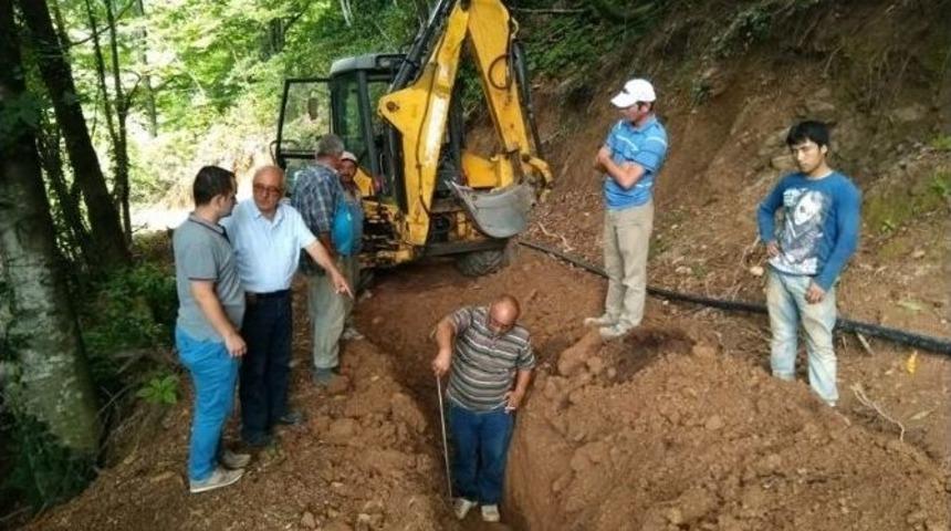 Sarıyayla K&ouml;y&uuml;nde Su Projesi Başladı