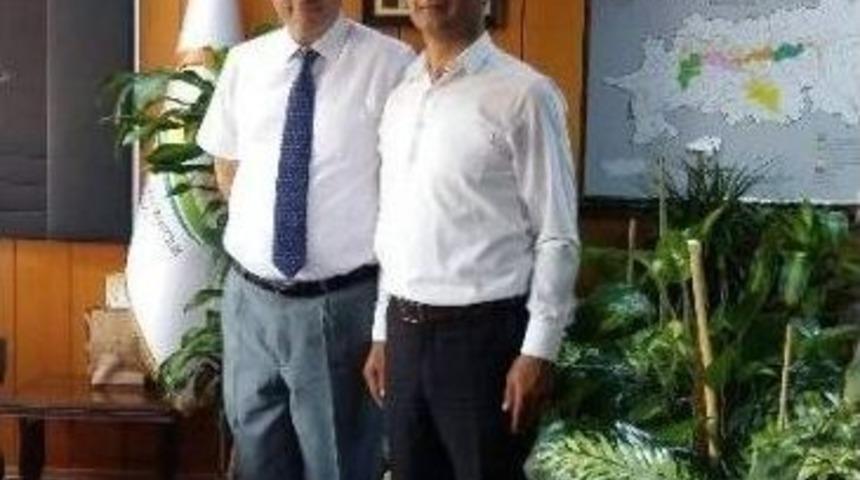 Başkan &Ouml;zdemir&rsquo;den İl M&uuml;d&uuml;r&uuml; Aktaş&rsquo;a Ziyaret