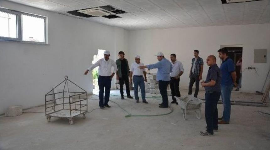 Başkan Kara, Kadınlar Spor Ve Sağlık Merkezi&rsquo;nde İncelemede Bulundu