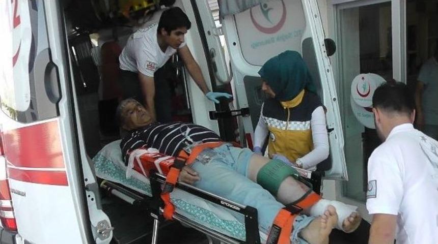 Kulu&rsquo;da Vin&ccedil;ten D&uuml;şen Demir Bir Kişiyi Hastanelik Etti