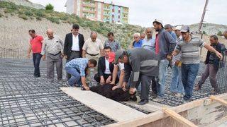 Kadışehri Kültür Merkezi Ve Düğün Salonu Temeli Atıldı